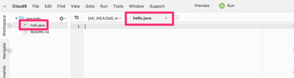 cloud9-java-hello-7