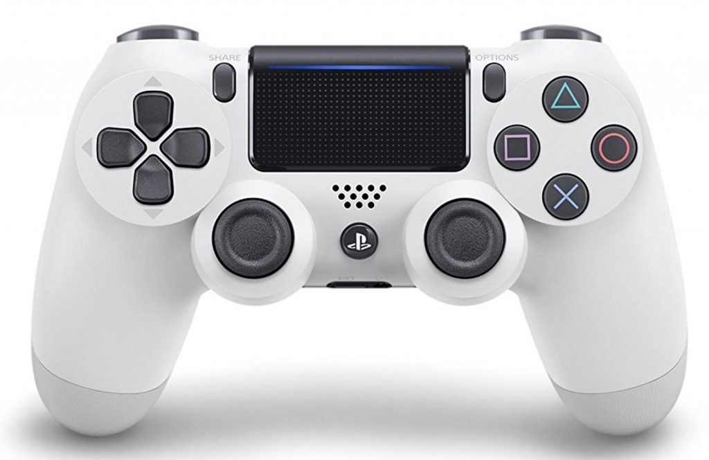 ワイヤレスコントローラー__DUALSHOCK_4__グレイシャー・ホワイト__CUH-ZCT2J13_