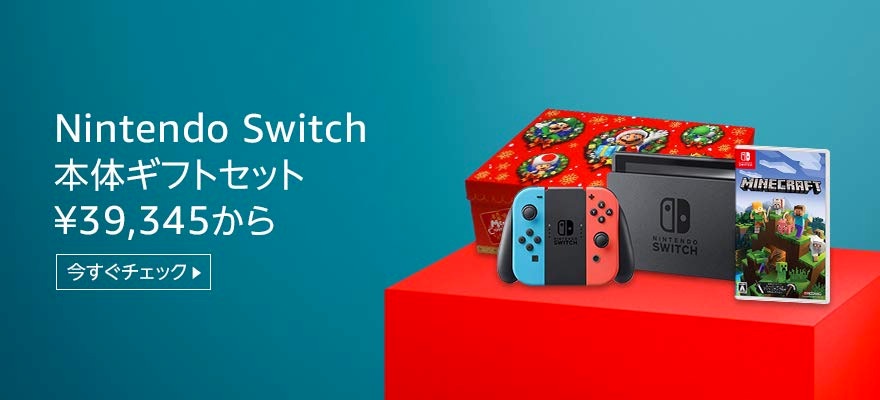 Nintendo Swich 本体ギフトセット 39,345円～